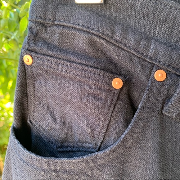 Mother Superior High Waisted Spinner Skimp in Blue Graphite Wide Jeans 29 - Picture 7 of 16